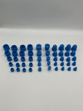 AN 3 to AN 10 dust cap 50 piece set