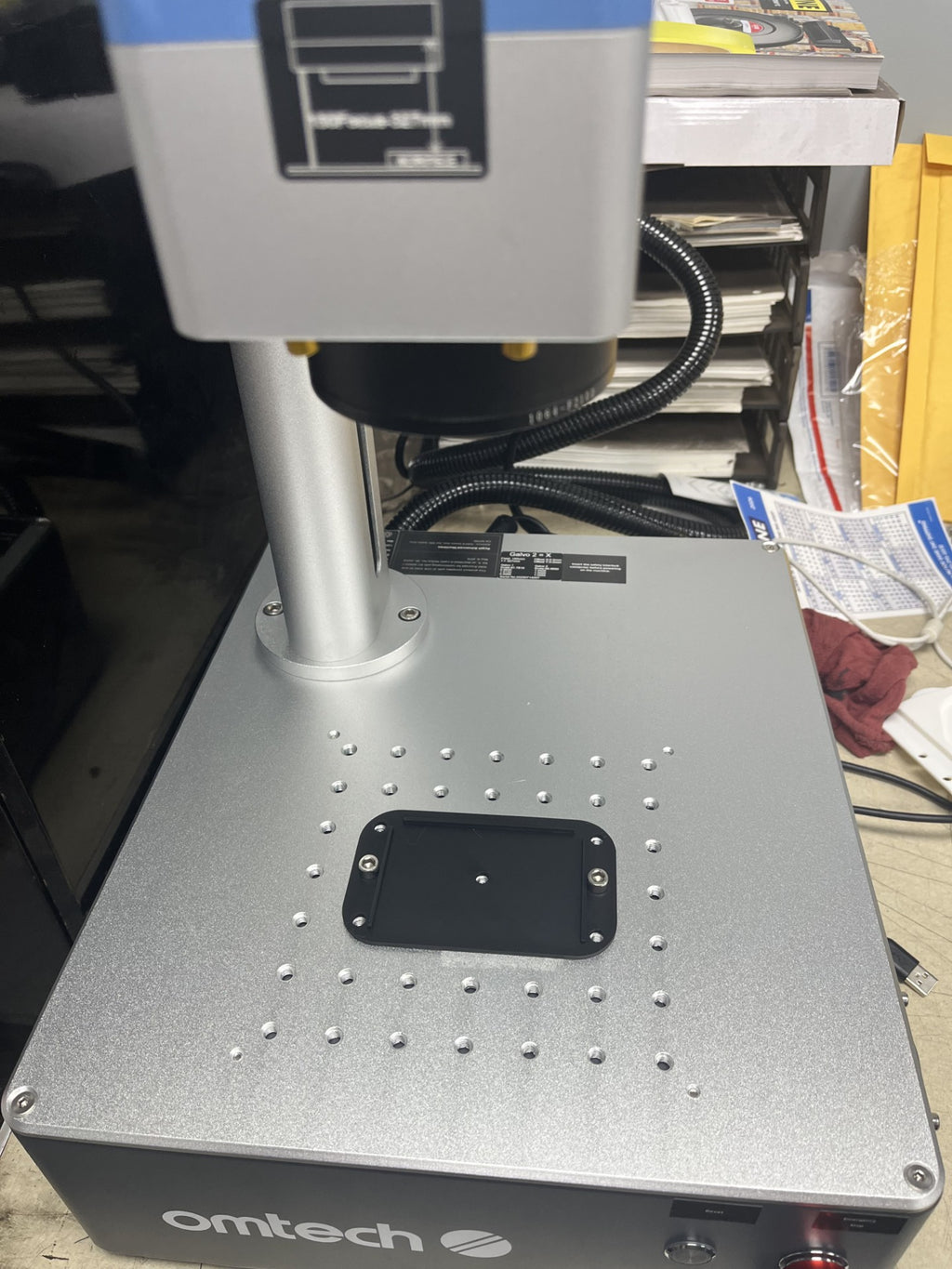 Metal Business card Laser Fixture/Fiber laser fixture